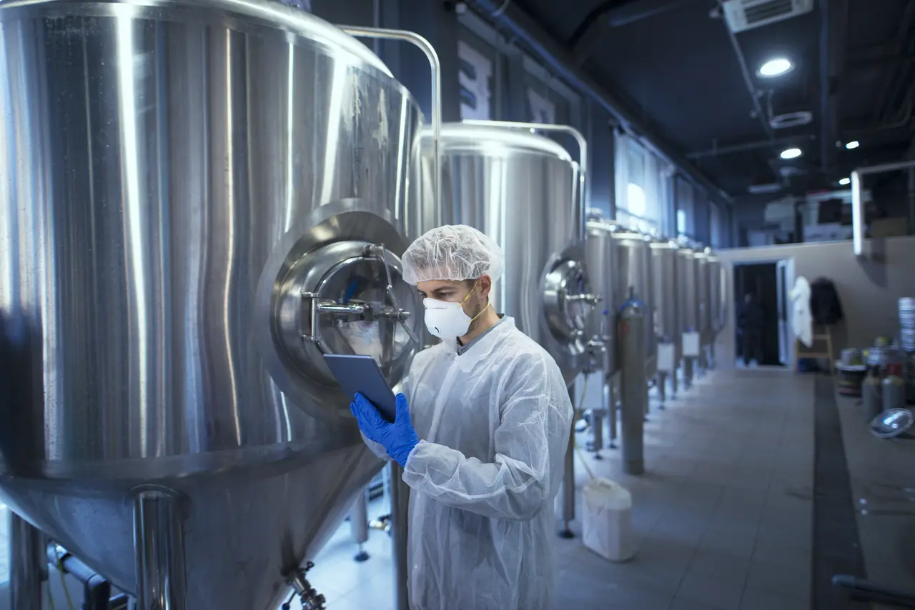 Planta de producción alimentaria
